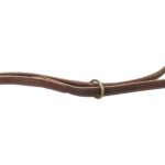 Trixie Hondenriem Rustic Verstelbaar Vetleer Donkerbruin - 200 x 1,2 cm
