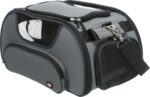 Trixie Hondentas Vliegtuigtas Wings Grijs / Zwart - 46 x 28 x 23 cm
