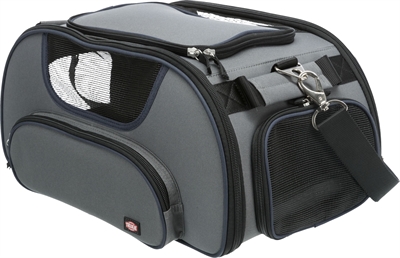 Trixie Hondentas Vliegtuigtas Wings Grijs / Zwart - 46 x 28 x 23 cm