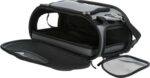 Trixie Hondentas Vliegtuigtas Wings Grijs / Zwart - 46 x 28 x 23 cm