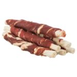 Trixie Denta Fun Marbled Beef Chewing Rolls - 12 cm 6 stuks 70 g