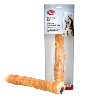 398688.jpg Trixie Denta Fun Filled Chicken Chewing Roll - 28 cm 150 g