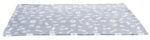 Trixie Hondendeken Kenny Fleece Bot / Pootjes Blauw - 75 x 50 cm