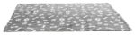 Trixie Hondendeken Kenny Fleece Bot / Pootjes Grijs - 150 x 100 cm