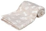 Trixie Hondendeken Kenny Fleece Bot / Pootjes Beige - 75 x 50 cm