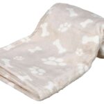 Trixie Hondendeken Kenny Fleece Bot / Pootjes Beige - 75 x 50 cm