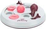 Trixie Cat Activity Flip Board Bes / Roze / Lichtgrijs - 23 x 23 cm