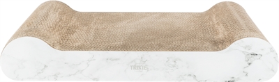 Trixie Krabmat Karton Xxl Marmer Print Lichtgrijs - 64 x 37 x 11 cm