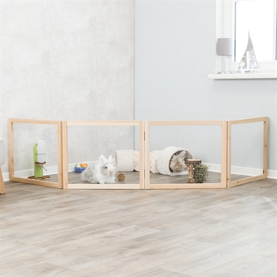 Trixie Indoor Ren 4 Panelen Hout - 60-240 x 50 cm