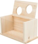 Trixie Zandbad Voor Muizen / Hamsters Hout - 20 x 12 x 12 cm