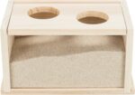 Trixie Zandbad Voor Muizen / Hamsters Hout - 20 x 12 x 12 cm