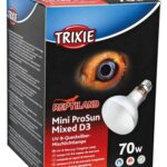 Trixie Reptiland Mini Prosun Mixed D3 Uv-B Lamp Zelfstartend - 70 Watt 8 x 8 x 10,8 cm