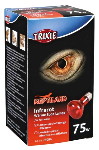 Trixie Reptiland Warmtelamp Infrarood - 75 Watt 6,3 x 6,3 x 10 cm