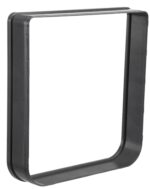 Trixie Tunnelstuk Voor 4-Weg Kattenluik 20X22 Cm Zwart - 16,5 x 15,5 cm