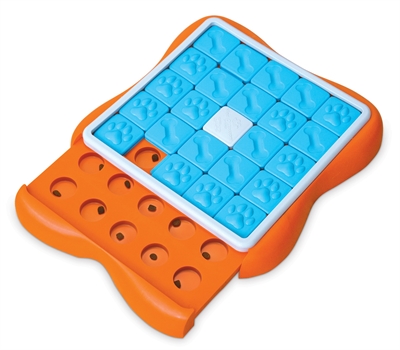 Nina Ottosson Challenge Slider Oranje / Blauw - 38 x 38 x 5 cm