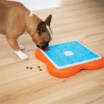 Nina Ottosson Challenge Slider Oranje / Blauw - 38 x 38 x 5 cm