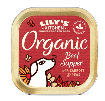 Lily'S Kitchen Dog Organic Beef Supper - 11 x 150 g