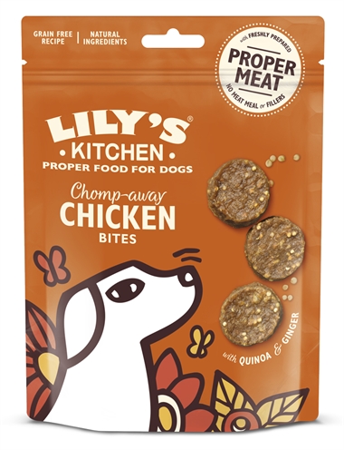 Lily'S Kitchen Dog Chomp-Away Chicken Bites - 70 g