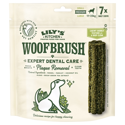 Lily'S Kitchen Dog Woofbrush Dental Care - Medium 7 x 28 g