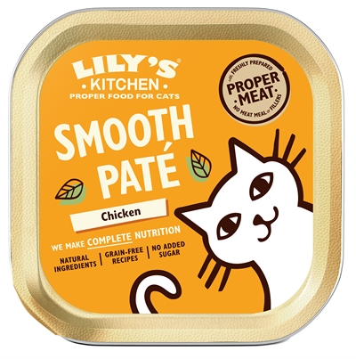 Lily'S Kitchen Cat Smooth Pate Chicken - 19 x 85 g