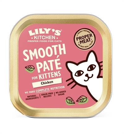 Lily'S Kitchen Cat Kitten Smooth Pate Chicken - 19 x 85 g