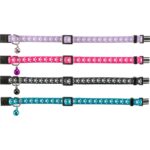 Trixie Halsband Kat Print Poot Elastisch Assorti