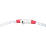 Trixie Lichtgevende Halsband Usb Flash Light Oplaadbaar Tpu Rood - 40 x 0,8 cm
