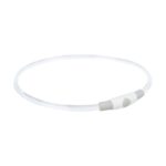 Trixie Lichtgevende Halsband Usb Flash Light Oplaadbaar Tpu Multi - 65 x 0,8 cm