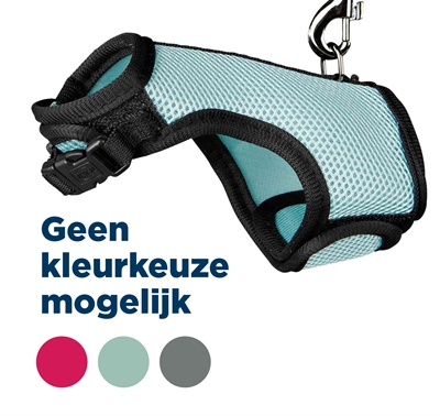 Trixie Softtuig Met Riem Voor Ratten Assorti - 12-18 x 120 cm