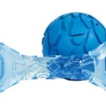 Fofos Puppy Bot En Bal Blauw - 11 x 4,5 x 2 cm / 7 x 7 x 7 cm