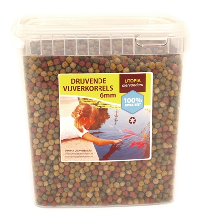 Utopia Diertotaal Vijverkorrel Drijvend - 6 mm 2 kg