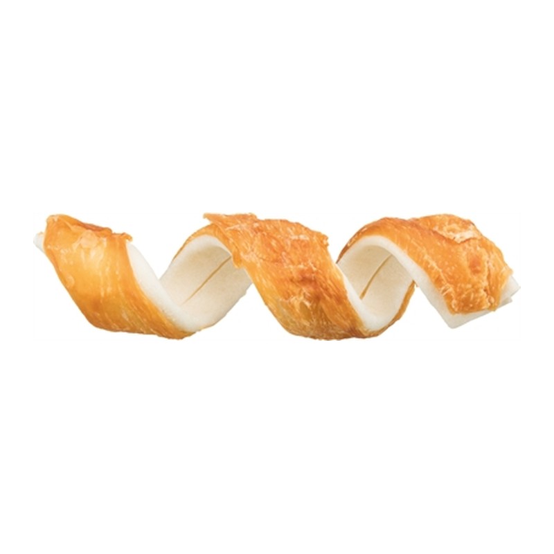 HuisdierXL VDM 399751 image derivative v1 Trixie Denta Fun Chicken Chewing Curl - 15 cm 50 stuks