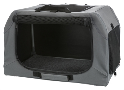 Trixie Soft Kennel Easy Reisbench Grijs - 71 x 51 x 49 cm