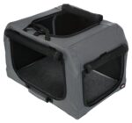Trixie Soft Kennel Easy Reisbench Grijs - 71 x 51 x 49 cm