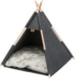 Trixie Kattenmand Tipi Vilt Antraciet - 55 x 55 x 65 cm