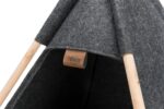 Trixie Kattenmand Tipi Vilt Antraciet - 55 x 55 x 65 cm