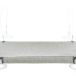 Trixie Kattenmand Hangmat Raam Velours Grijs - 50 x 30 cm