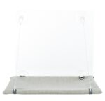 Trixie Kattenmand Hangmat Raam Velours Grijs - 50 x 30 cm