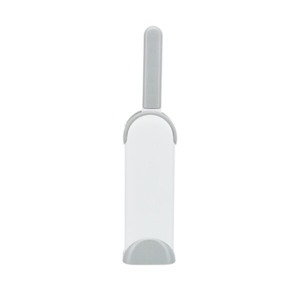 Trixie Harenpluizenborstel Met Reinigingsstation Wit / Grijs - 33 cm