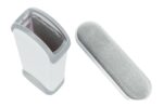 Trixie Harenpluizenborstel Met Reinigingsstation Wit / Grijs - 33 cm