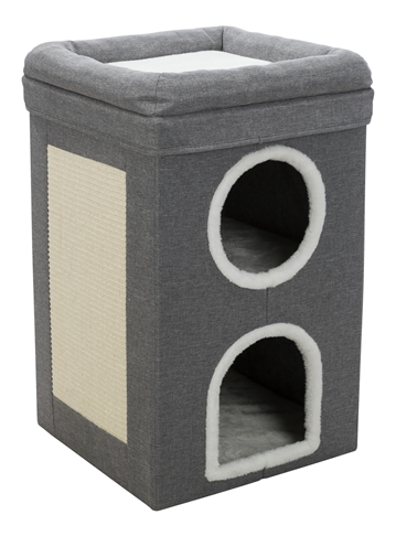 Trixie Krabpaal Cat Tower Saul Grijs - 39 x 39 x 64 cm