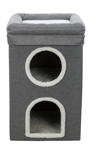 Trixie Krabpaal Cat Tower Saul Grijs - 39 x 39 x 64 cm