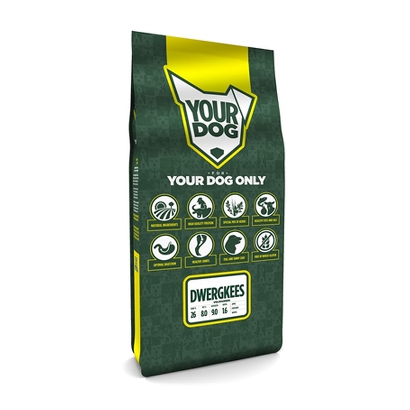 Yourdog Dwergkees Volwassen - 12 kg