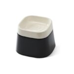 Savic Ergo Cube Drinkbak Creme / Zwart - 22 x 22 x 16 cm