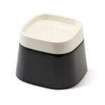 Savic Ergo Cube Drinkbak Creme / Zwart - 22 x 22 x 16 cm