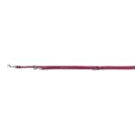 Trixie Hondenriem Cavo Verstelbaar Fuchsia / Grijs - 200 x 1,2 cm