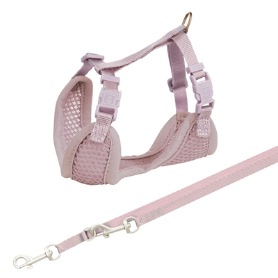Trixie Junior Puppytuig Soft Met Riem Lila - 26-34 x 1 cm / 2 Mtr
