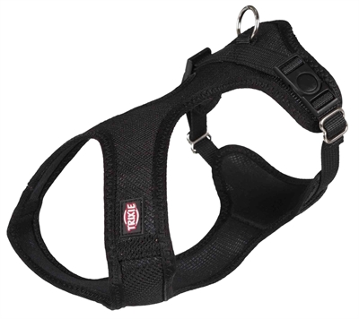Trixie Hondentuig Touring Comfort Soft Zwart - 25-35 x 1,5 cm