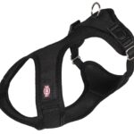 Trixie Hondentuig Touring Comfort Soft Zwart - 28-40 x 1,5 cm
