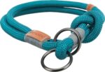 Trixie Halsband Hond Be Nordic Halfslip Petrol / Lichtgrijs - 55 x 1,3 cm